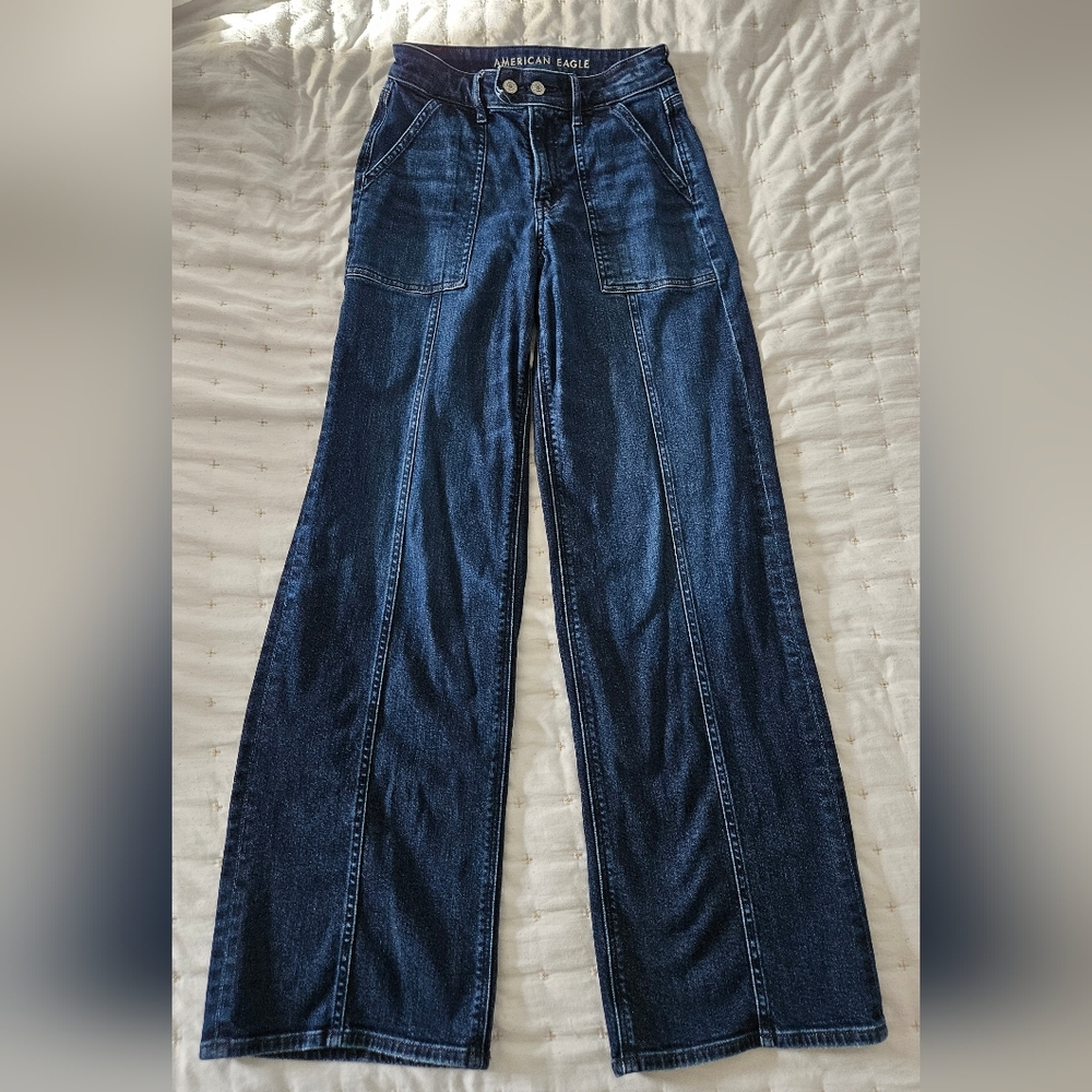American Eagle Wide Leg Jeans